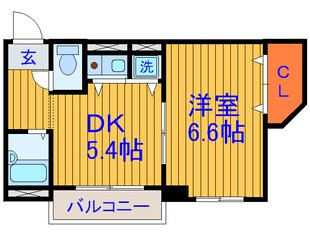 ル・サンティエの物件間取画像